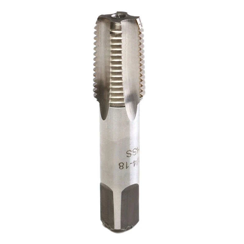 

1Pc 1/4 Inch - 18 Npt High Speed Steel Taper Pipe Tap Metal Screw Thread Cutting Tool Threading Hand Tools