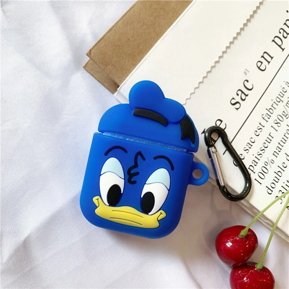 Stitch Mickey For Airpods 1 2 Case Fashion Box Soft Wireless Bluetooth Earphone Case For AirPods Dumbo Earphone Accessorie - Цвет: GJ0056