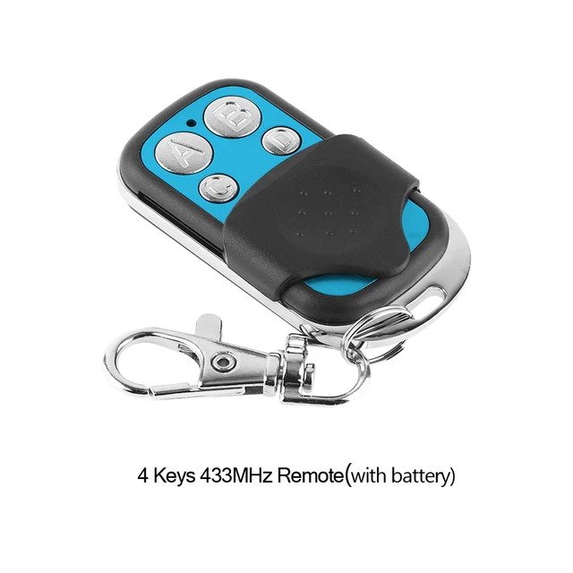 4 keys 433MHz remote