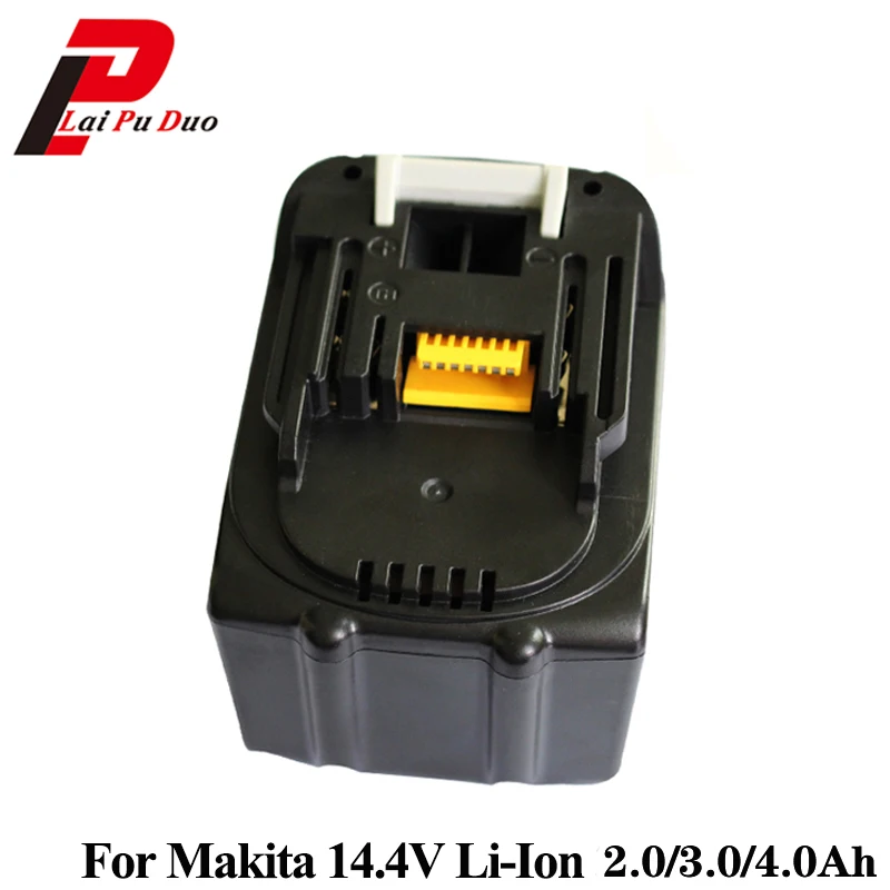 Литий-ионный аккумулятор 14 4 В 2/3/4/5Ah для Makita:BL1430 BTD130 LXT200 194066-1 BL1415 194065-3 BDF440RFE |