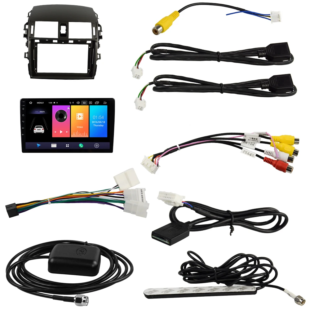EKIY 9 'ips Android 9,0 автомобильный радио мультимедиа для Toyota Corolla 2006-2013 E140/150 gps Navi навигация Авто Видео Стерео Плеер