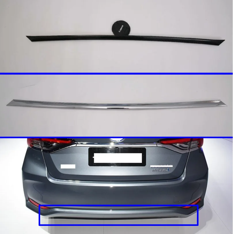 Для Toyota Sedan Corolla E210 Prestige Altis ABS защита заднего бампера защитная пластина аксессуары