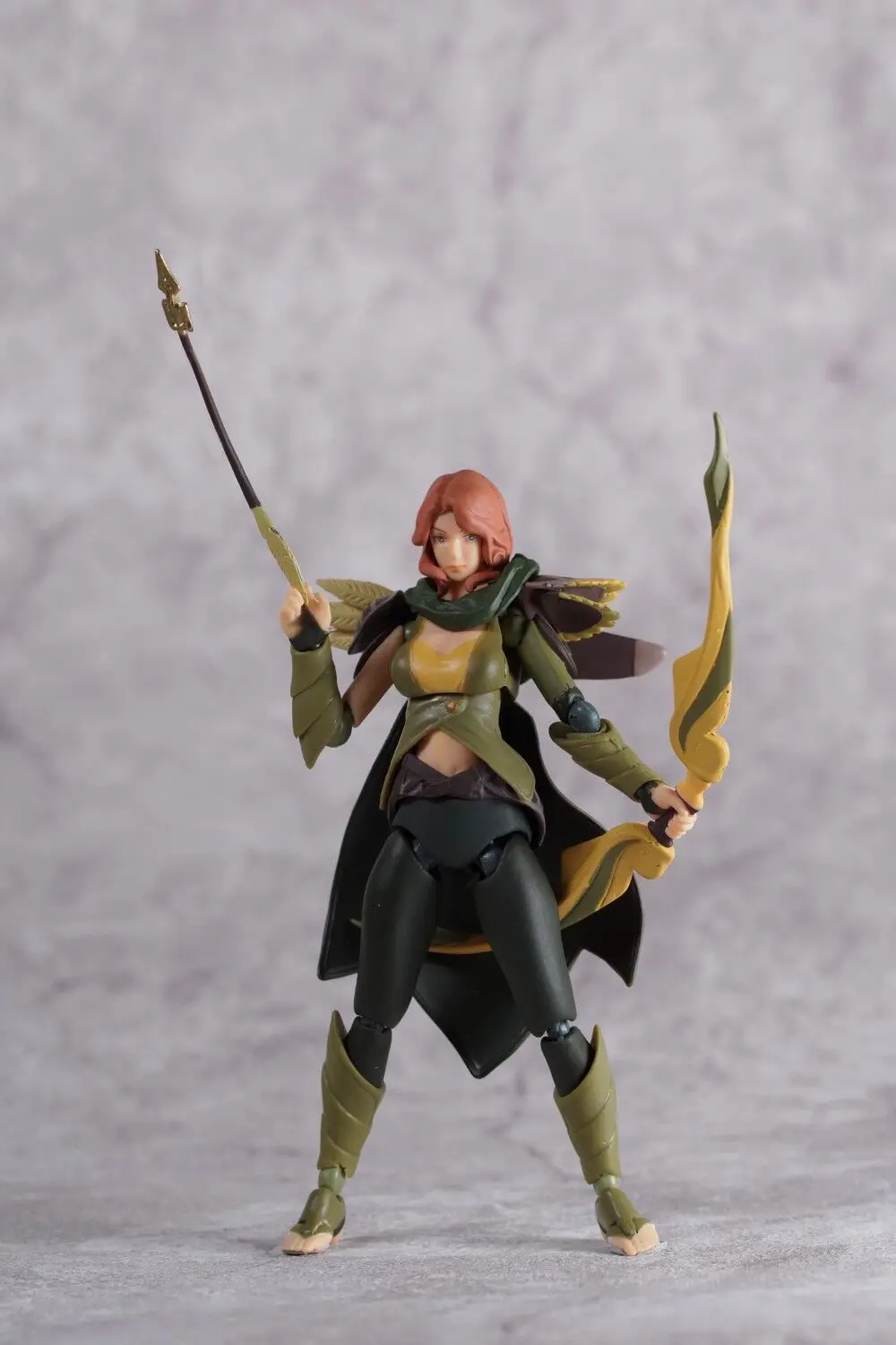  Dota 2 Figma Sp-070 Windrunner windranger Mobile Garage Kit Model