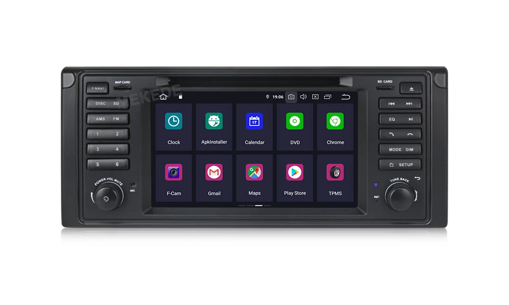Discount MEKEDE PX5 7"HD IPS 8 Core Android 9.0 GPS Navigation Car DVD Player for BMW E39 5 Series/M5 1997-2003 with DSP RDS Canbus 28