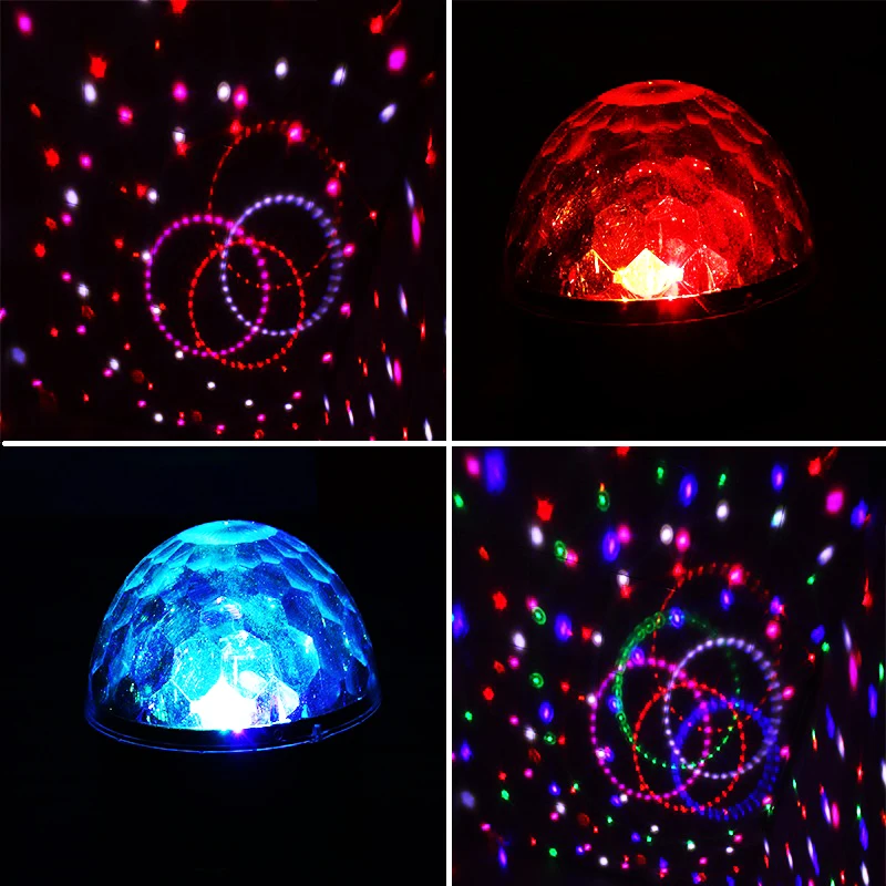 Dmx Laser Stage Light Disco Ball DJ Crystal Magic Led Party Lights Dj light With MP3 Remote Control Luces Discoteca | Освещение