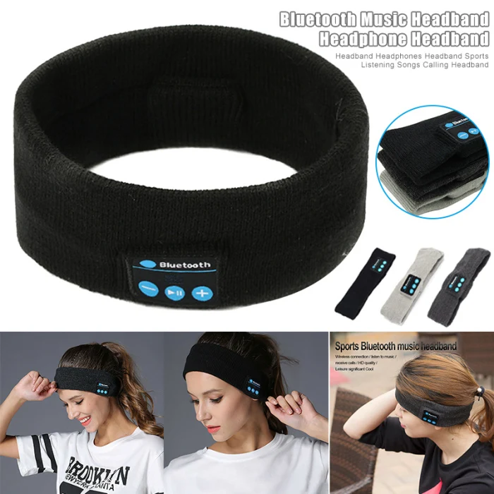 HD музыка головная повязка Bluetooth Кепка гарнитура Спорт Беспроводные наушники шляпа наушники Многофункциональный PUO88