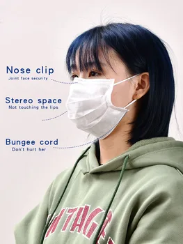 

5Pcs/Lot 3 Layers PM2.5 Antibacterial disposable mouth muffle anti-droplet, anti-particle 99% anti-bacterial adult face mask