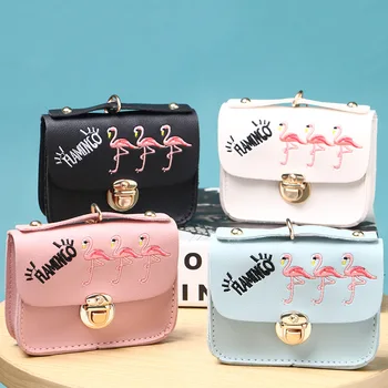 

Flamingo Embroidery Wallet Zipper Large Capacity Day Clutch Coin Purse for Cellphone Monederos Para Mujer Cremallera Women