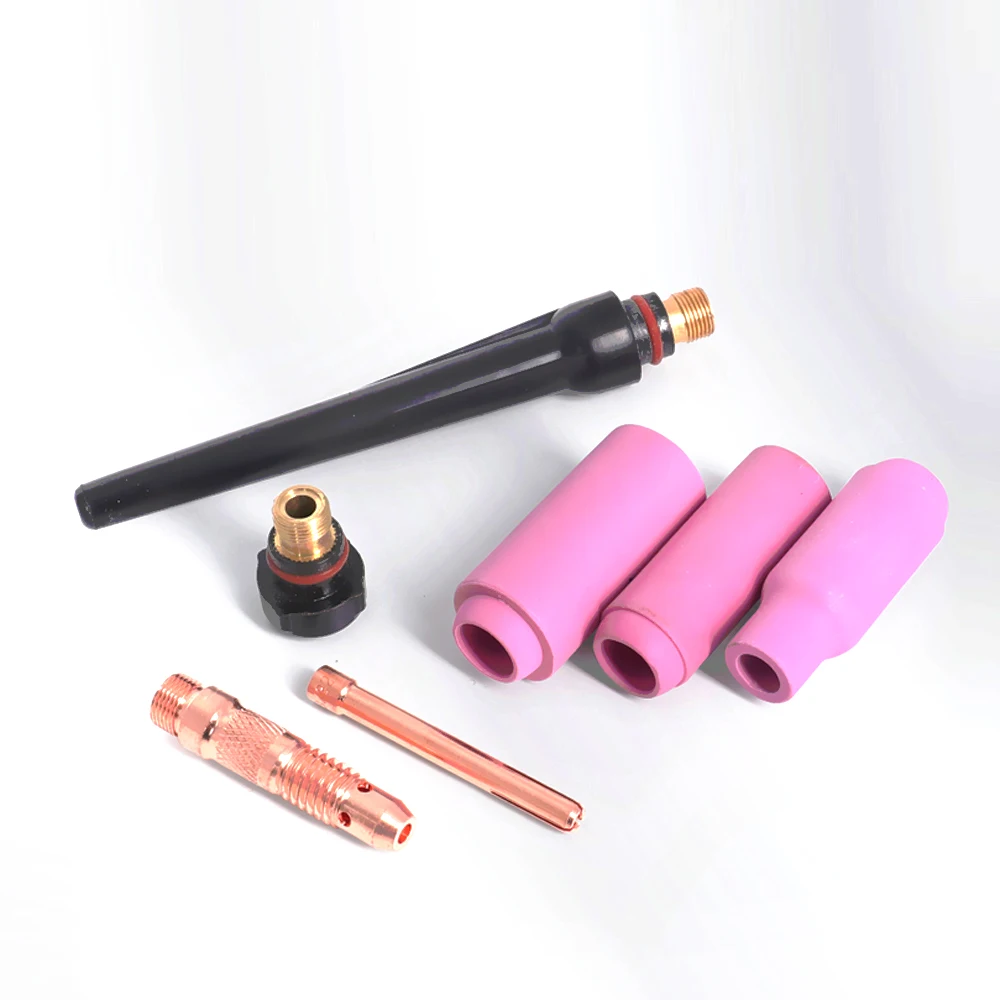Welding Torch Gas Torch TIG Torch Body Argon Welding Torch Head WP26 Valve Flex Air Cooled Gas Tungsten Arc Welder GTAW A-200 Flex