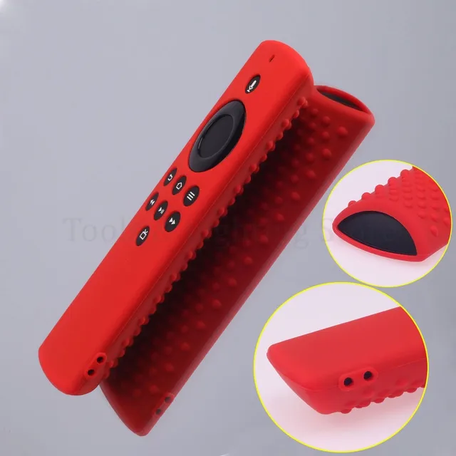 Szilikon Tok Az Amazon Fire Tv-Bot Lite Távirányító Ütésálló Csúszásgátló Csere Védőfedél - Image 3