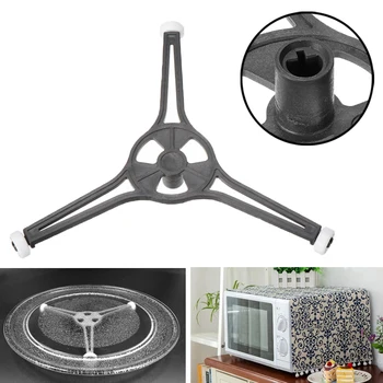 

1pc Plastic Microwave Oven Roller Support 3 Arms Triangle Shaped Tray Support Holder For Microwave Turntable Plate Repalcement