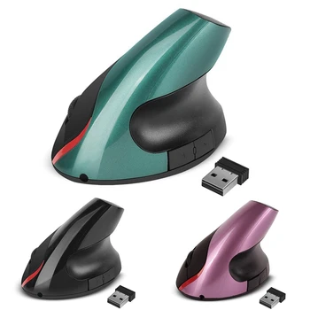 

2.4G Wireless Vertical Ergonomic Optical Mouse Computer Mouse 5 Buttons for Laptop, Desktop, PC,