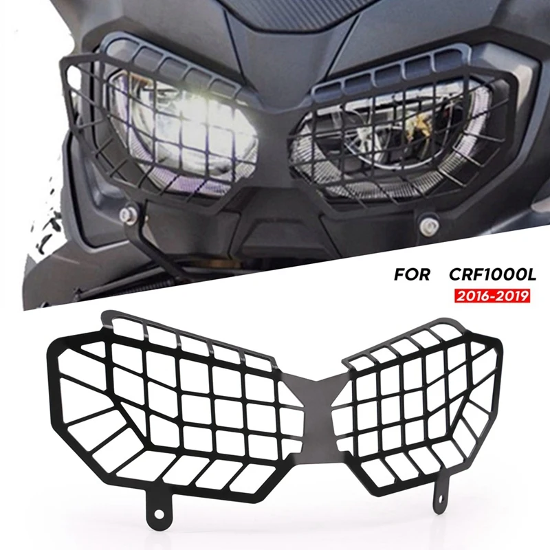 Motorcycle Headlight Guard Mesh Cover Grill Protector for Honda