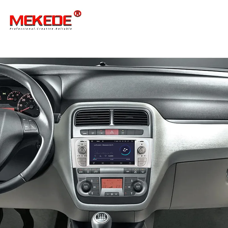 MEKEDE PX5 4+ 64G Android 9,0 gps Навигация стерео 6," автомобильный DVD мультимедиа для Fiat Grande Punto/Linea 2007-2012 с Радио/RDS