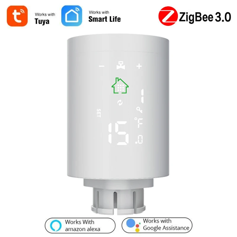 Новый умный мини-привод радиатора Tuya ZigBee 3 0 программируемый термостат