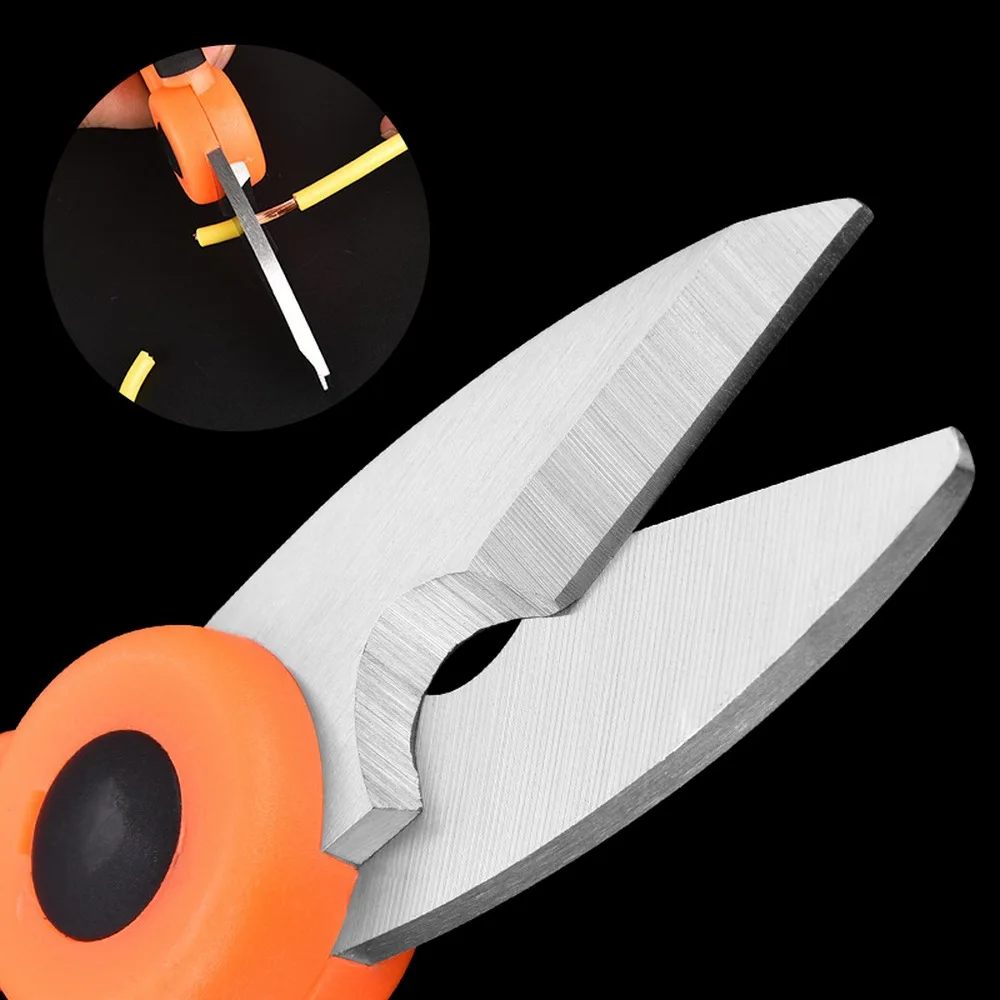 Multifunctional electrician's scissors trunking tin snips gardening household cut fruit trees |