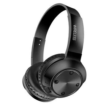 

New MS-K15 Metal Wireless Headphones Bluetooth Headset Portable Stereo Gaming Earphones With Mic Support TF/SD Card MP3 Player