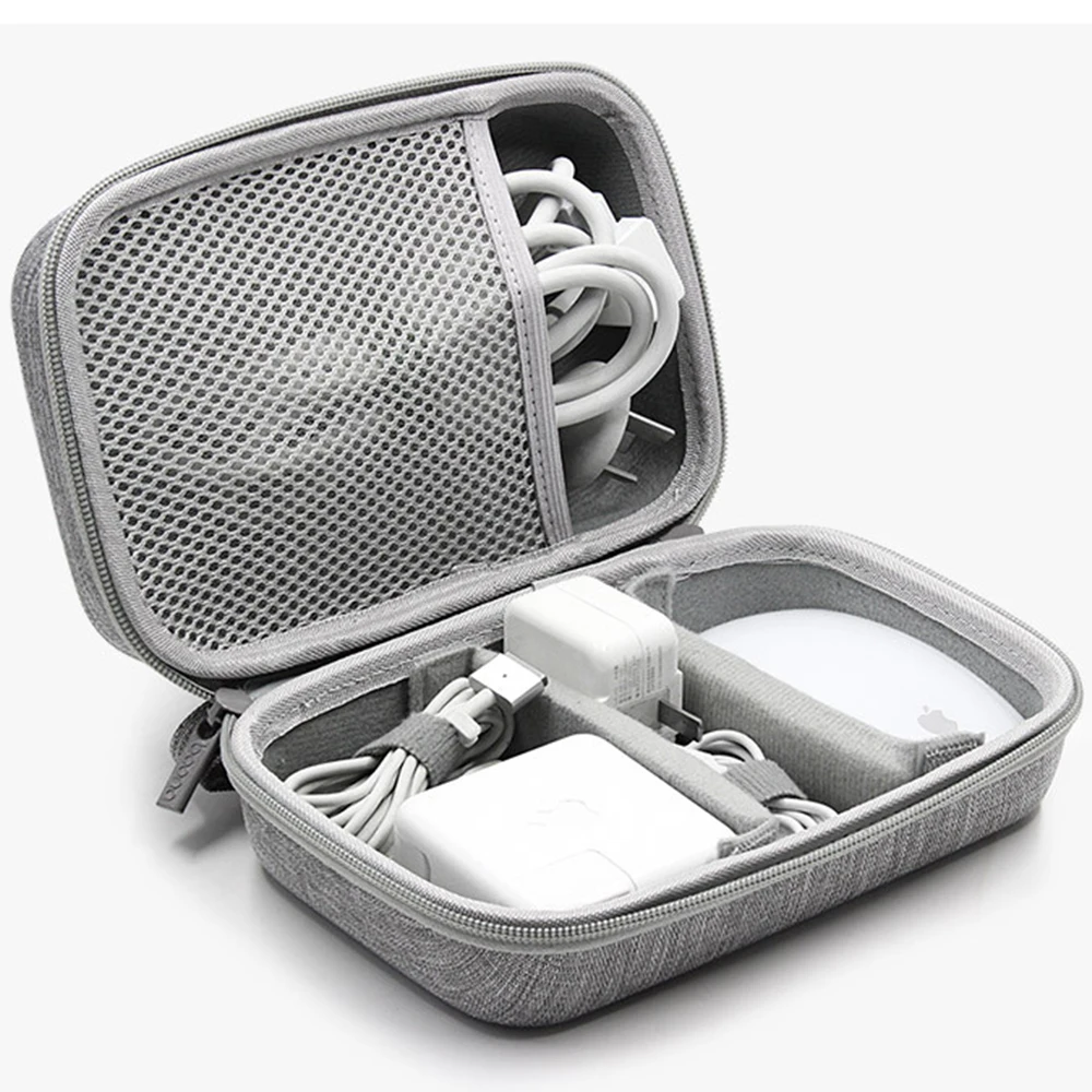 Portable Travel Case for MacBook Power Adapter, iPhone ipad