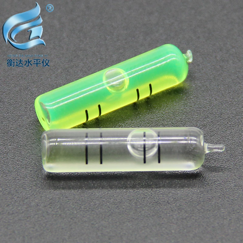 

Full glass tube horizontal bubble portable level bubble size 6*24mm