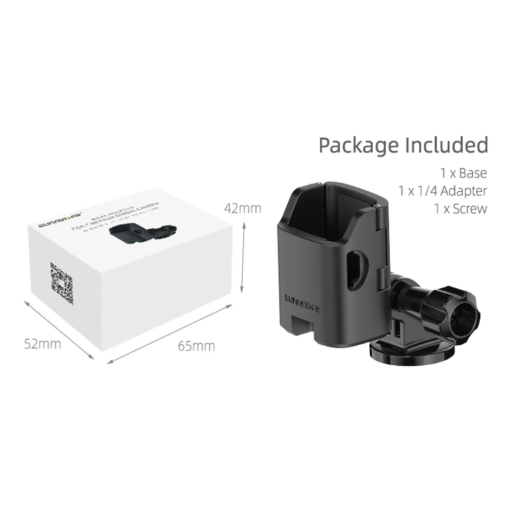 Держатель кронштейна с винтом 1/4 для камеры FIMI Gimbal Gopro адаптер основания экшн
