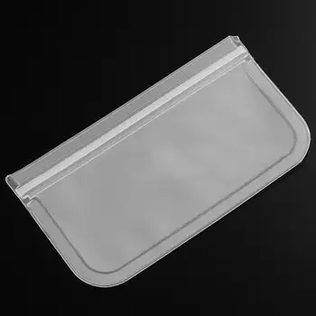 

Silicone Storage Bag Reusable Storage Bags Food Storage Bags Food Preservation Bags 12pcs PEVA Durable Sturdy Family Freezing