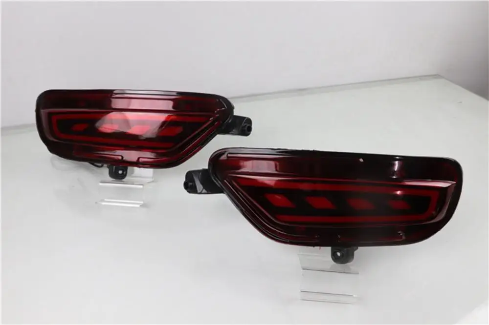 

JanDeNing Car LED Light Rear Bumper Brake Turn Signal Lights Night DRL for Mazda CX-5 2018 2019