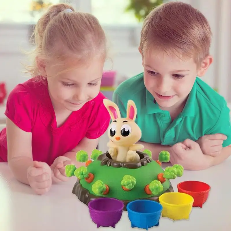  Children's Toy Desk Game Parent-child Interactive Toy Brain Training Educational Toys Jumping Rabbi