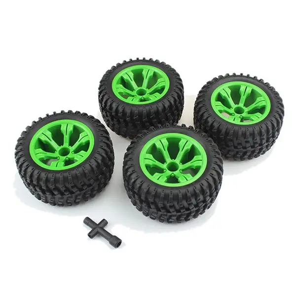 

4Pcs General 110mm Tires for Q39 Q40 Q46 WLtoys 12428 L959 12404 FY-03 FY-04 1/12 High-Speed Off-Road RC Car RC Parts
