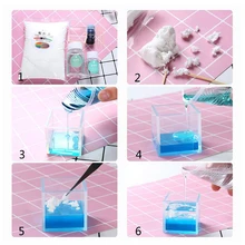 

DIY Handmade White Cloud Filler Crystal Epoxy Jewelry Imitation Cloud Making Mud