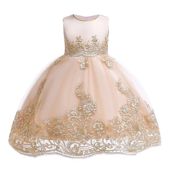 

Girls Children Wedding Dress Communion Formal Lace Christmas Prom Printing Princess Dress Party for Girl 3-8Y Kids Costume