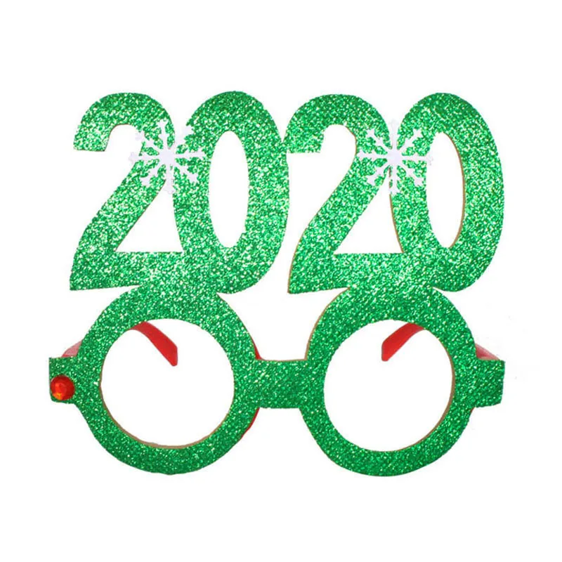 20 штук воздушный шар "Конфетти" рождественские украшения для дома украшения Happy год Декор дерево Санта Клаус на открытом воздухе - Цвет: green 2020