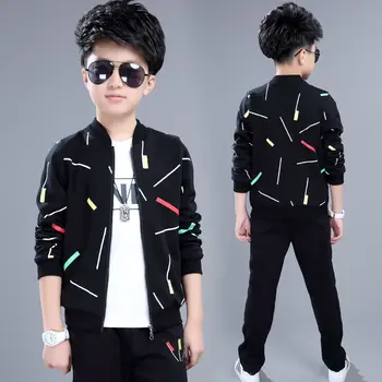

Kids Clothes Spring Set 2020 New Korean Children's Clothing Boys Sports Sweater 3Pcs Sets Clothes For Boys 12 Years Old