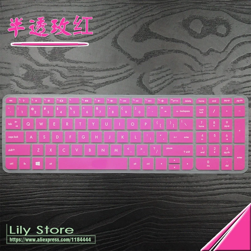 Для hp Pavilion 17 17-ab403nf 17-ab440ng 17-ab404na 17-ab200na 17-ab497nd 17-ab411ur 17,3 дюйма гель Клавиатура Защитная крышка - Цвет: rose
