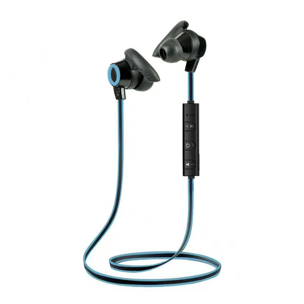 blue Bluetooth наушники стерео Беспроводная гарнитура с микрофоном водонепроницаемые спортивные наушники Игровые наушники для iphone samsung - Цвет: blue