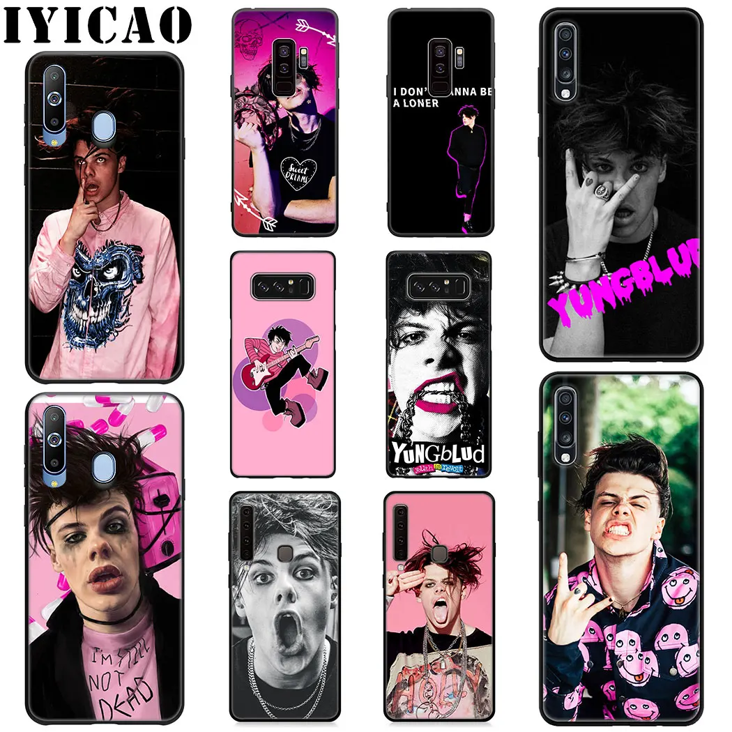 

IYICAO Rapper Yungblud Silicone Soft Case for Samsung A10 A20 A30 A40 A50 A60 A70 M10 M20 M30 M40 Cover