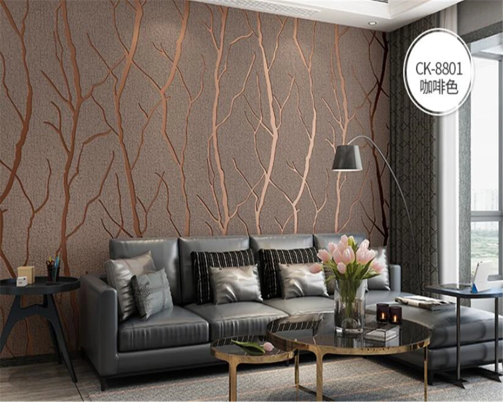 Beibehang Veludo Listrado Fundo Wallpaper Minimalista Sala tv beibehang veludo listrado fundo wallpaper minimalista sala tv 01