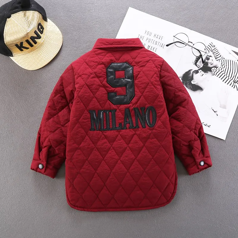 

CHILDREN'S Cotton Wear off Season Thin Cotton Coat BOY'S Girls Children Warm Cotton-padded Jacket Childrenswear Baby Mid-length