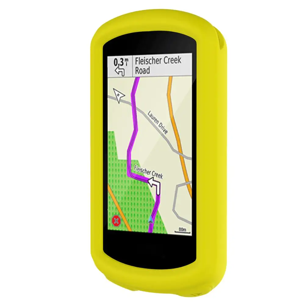 Матовый черный красный мягкий силиконовый чехол из ТПУ для Garmin Edge 1030 Plus GPS
