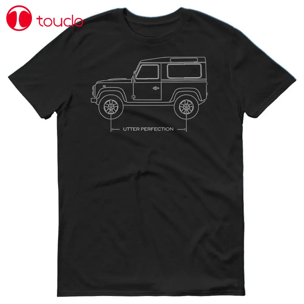 

2019 Summer 100% Cotton Land Car Rover 90 U*tter Perfe*ction Car Blueprint T-Shirt Gift Idea T Shirt Tee Shirt Sweatshirts