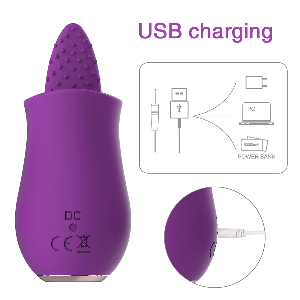G Spot Lick Tongue Clitoral Stimulation Vibrator Pussy Massage Female Masturbator Waterproof Nipple sucker Sex Toys for Women (9)