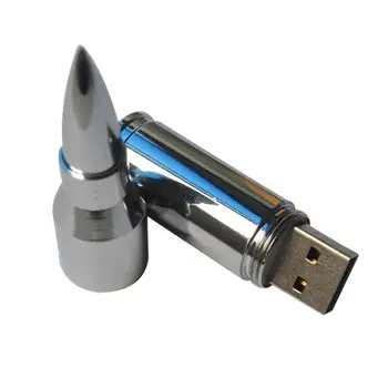 

Metal Bullet Mini USB Flash Drive Portable USB 2.0 Flash Drive Memory Stick Pen U Disk USB Stick Storage Device