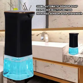 

350ml Infrared Induction Soap Dispenser Auto Liquid Soap Dispenser Shampoo Lotion Container Kitchen Bathroom Soap Dispenser