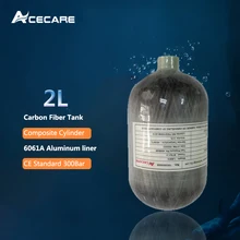 AC5020 Пейнтбол Pcp воздушный бак 2L короткий цилиндр высокого давления Кондор мини бутылка погружения 4500 Psi воздушный шар для компрессора 300 бар