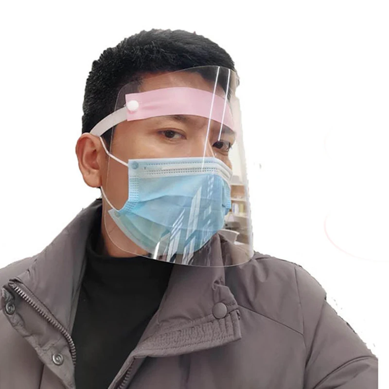 

Full Face Mask Droplet Protection Anti-Fog Windproof Face Masks Anti-Dust Cooking Splash Facial Transparent Bezel Dropshipping