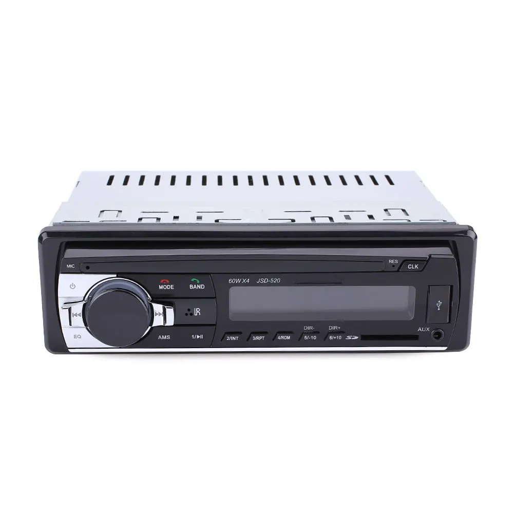 Vehemo 3 дюйма Автомобильный Mp3 радио плеер JSD-520 автомобиля Bluetooth MP3 ЖК-дисплей для музыки аудио WMA для динамиков