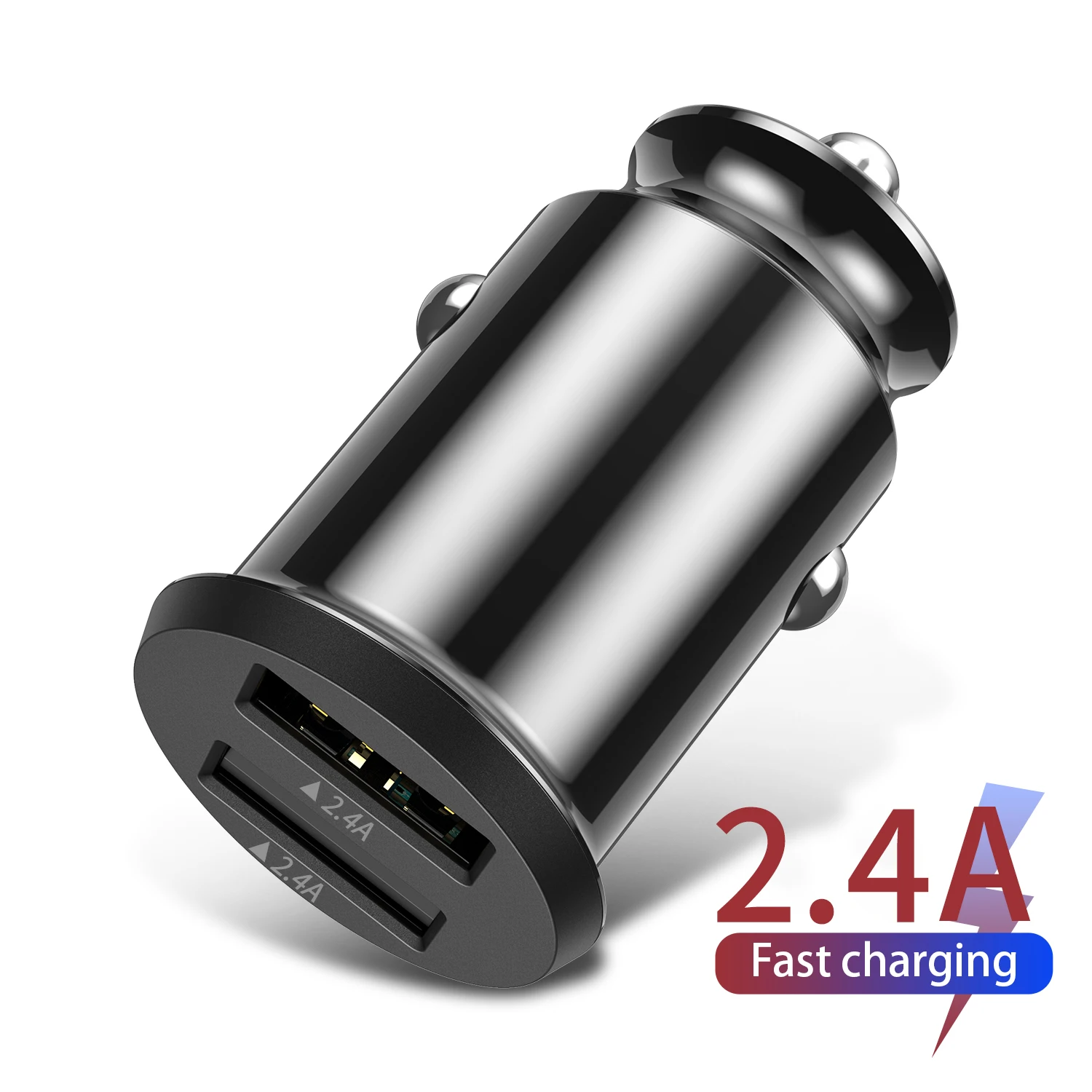 phone charger Lovebay Dual Usb Car Charger For Mobile Phone Tablet GPS 4.8A Fast Charger Car- Charger Car USB Phone Charger Adapter in Car Fast charge 18w Chargers