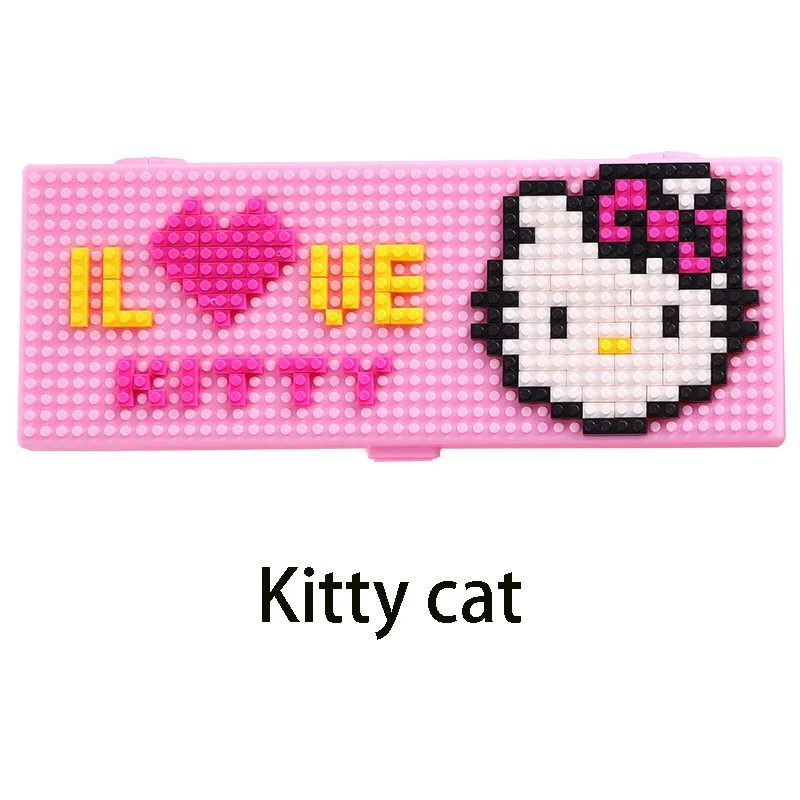 Kitty Cat Креативный многофункциональный пенал ящик для детей/DIY студенческий пенал детский подарок пенал - Цвет: Kitty Cat