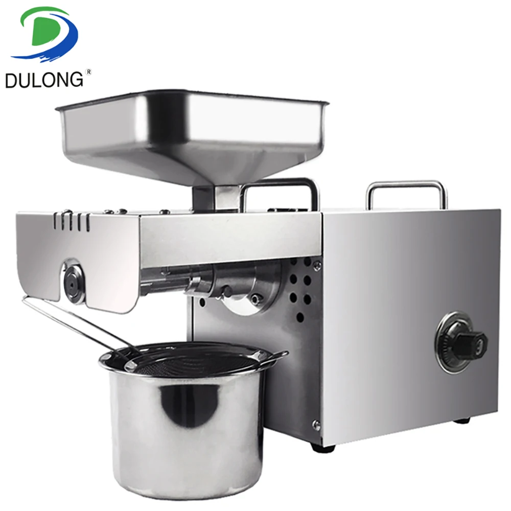 

Automatic Oil Press Machine Stainless Steel Oil Extractor Temperature Control Oil Presser High Oil Extraction Rate Oil Maker