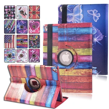 

Tablet Case for Apple IPad Air 1/2 360 Degree Rotating Leather Case for Apple IPad 5/6/Pro /iPad Pro(2015)/iPad Pro (2017)