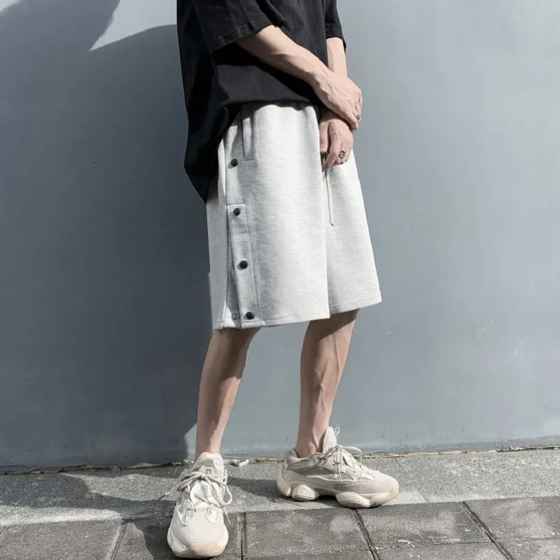 Punk Cargo Shorts Men Sports Harajuku Ins Clothing Men Loose Streetwear Plus Size Running Casual Male Extra Large Summer Shorts